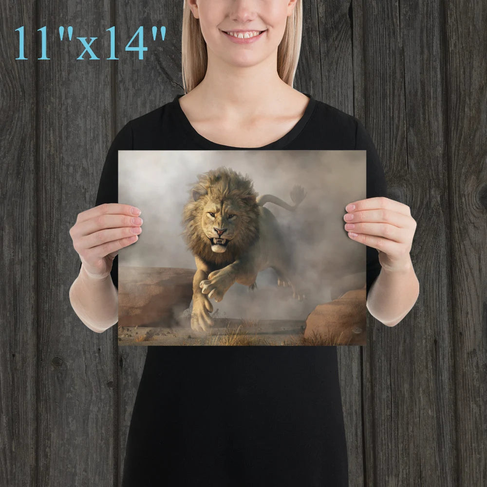Lion Attack