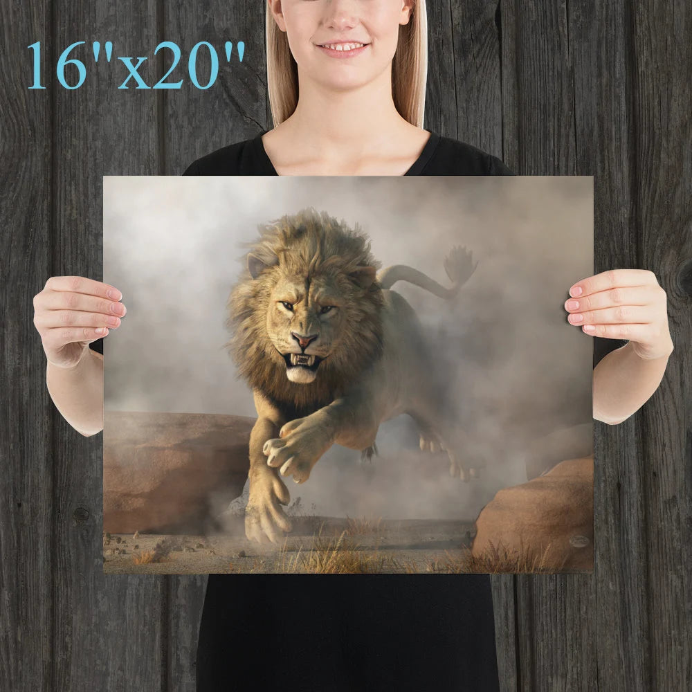 Lion Attack