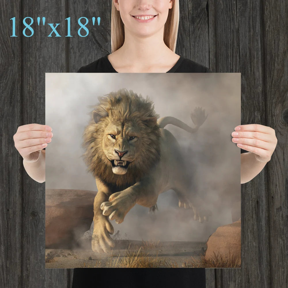 Lion Attack