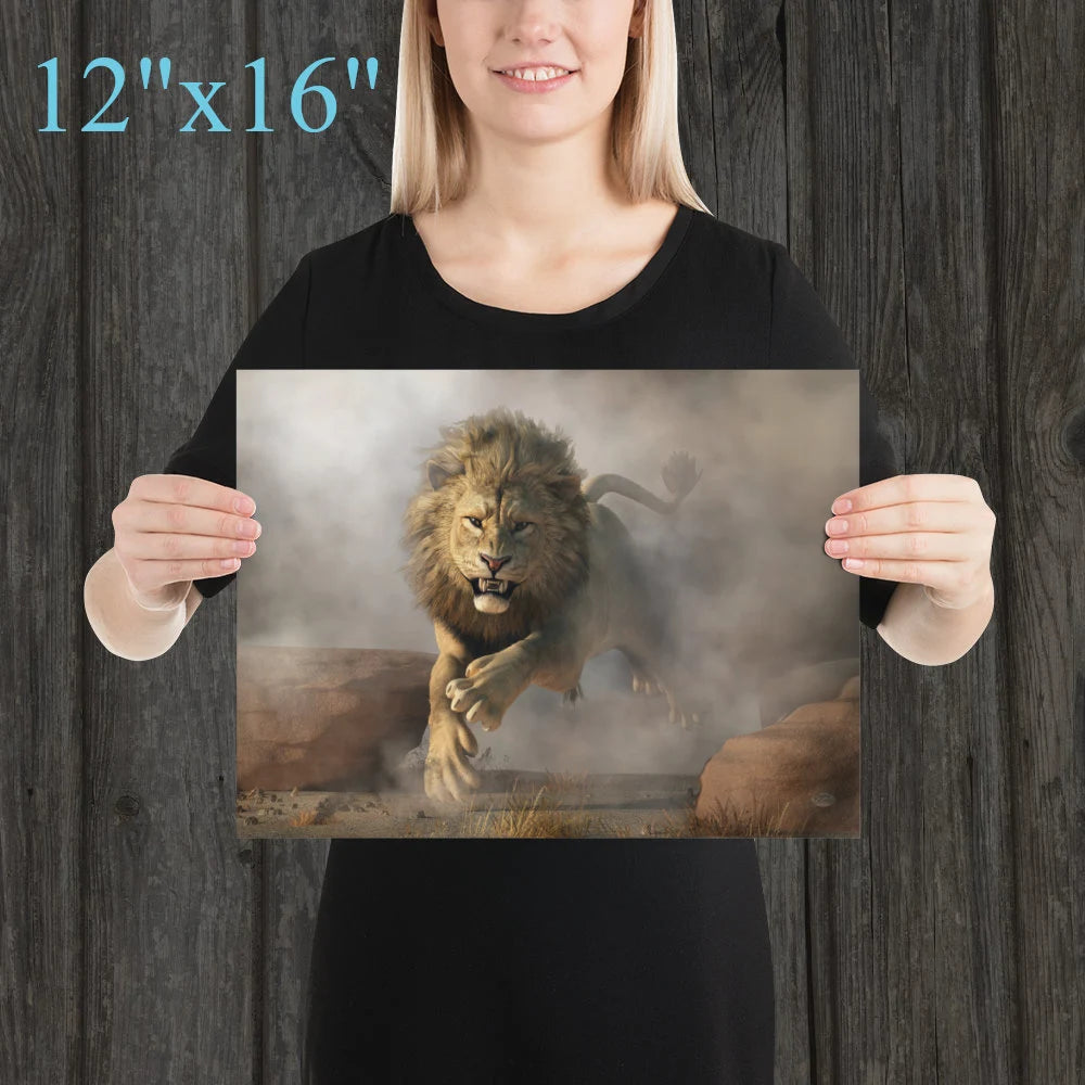 Lion Attack