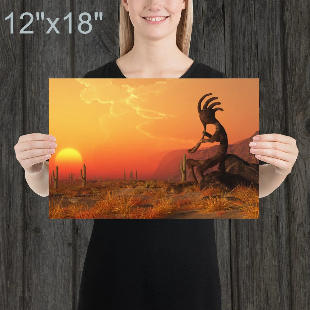 Kokopelli Sunset