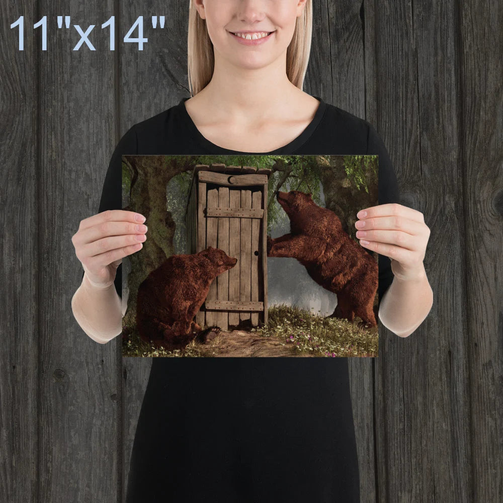 Bears Around the Outhouse