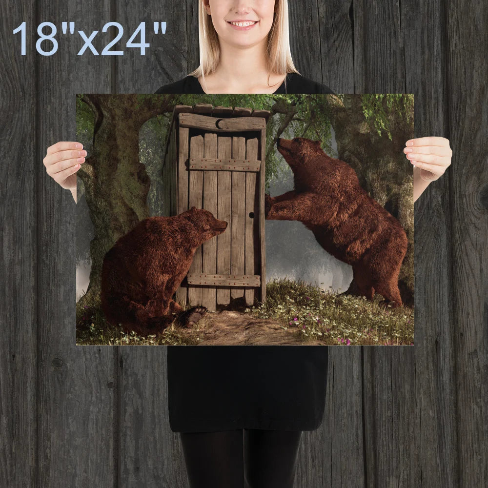 Bears Around the Outhouse
