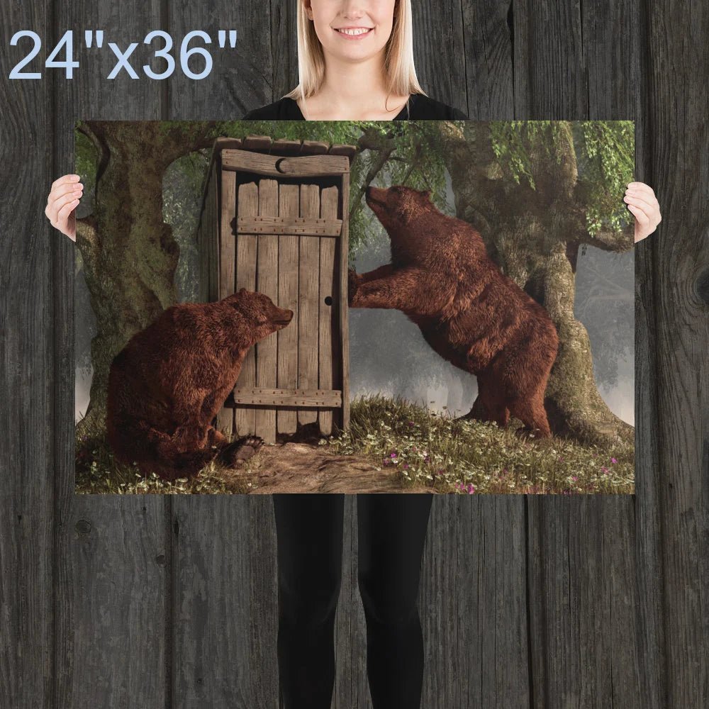Bears Around the Outhouse