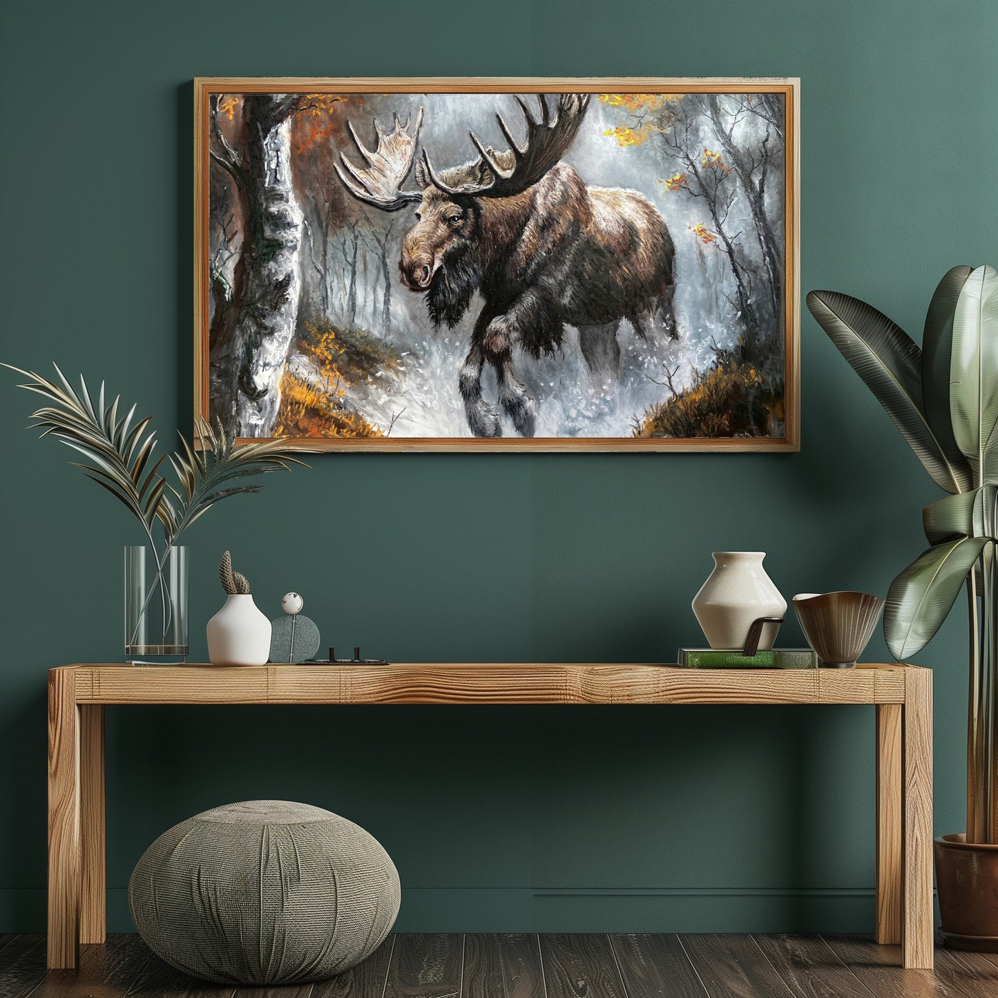 Moose in the Forest