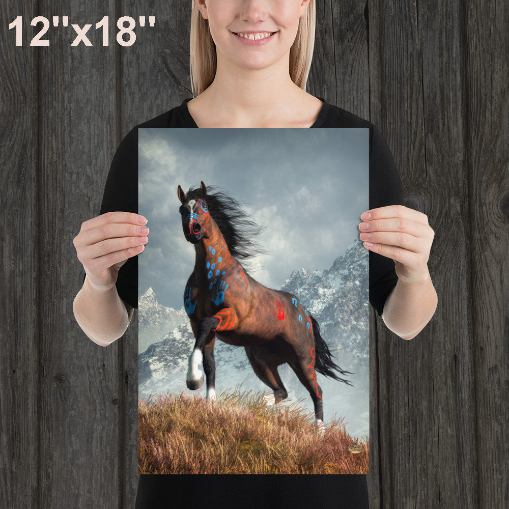Bay Warrior Horse