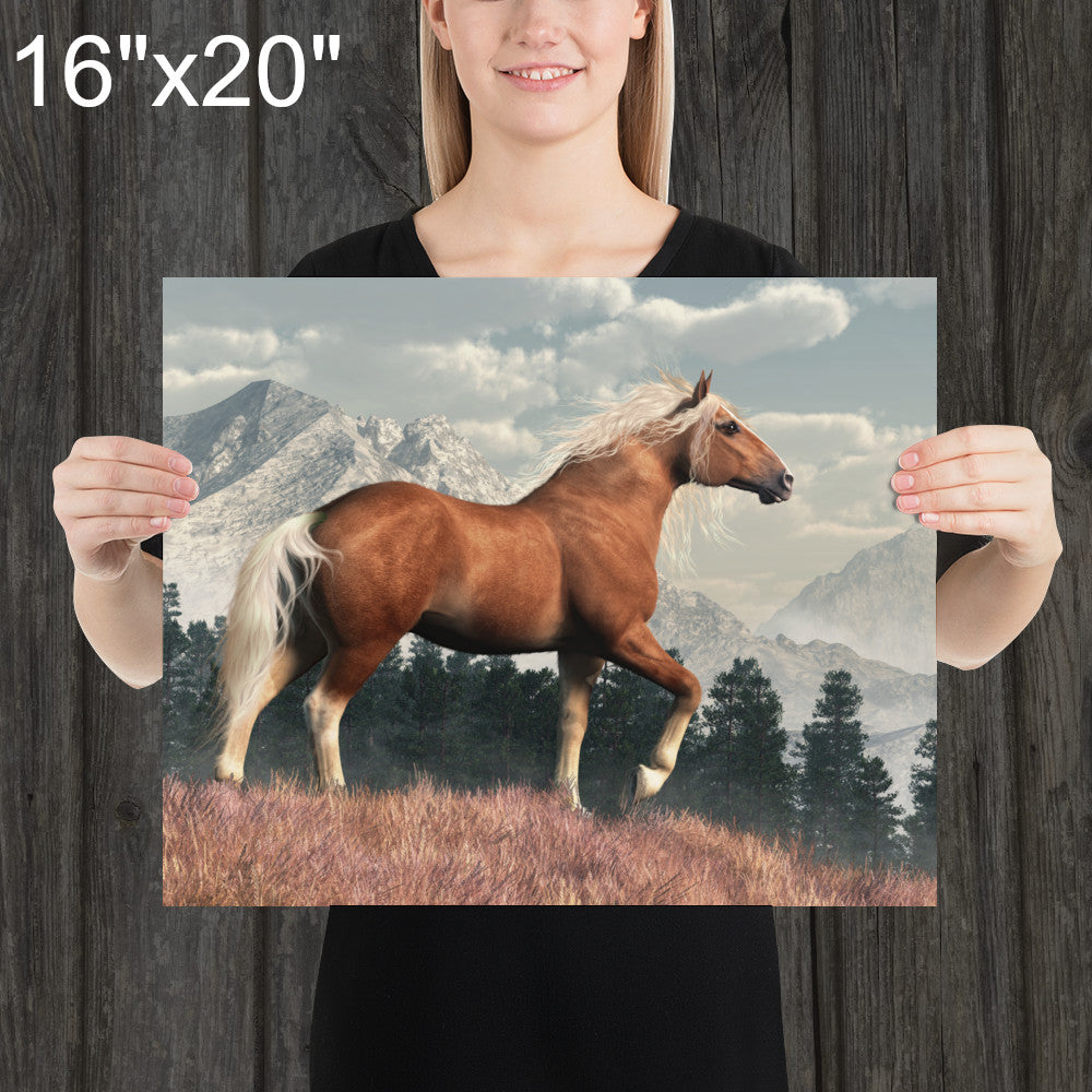 Wild Belgian Horse