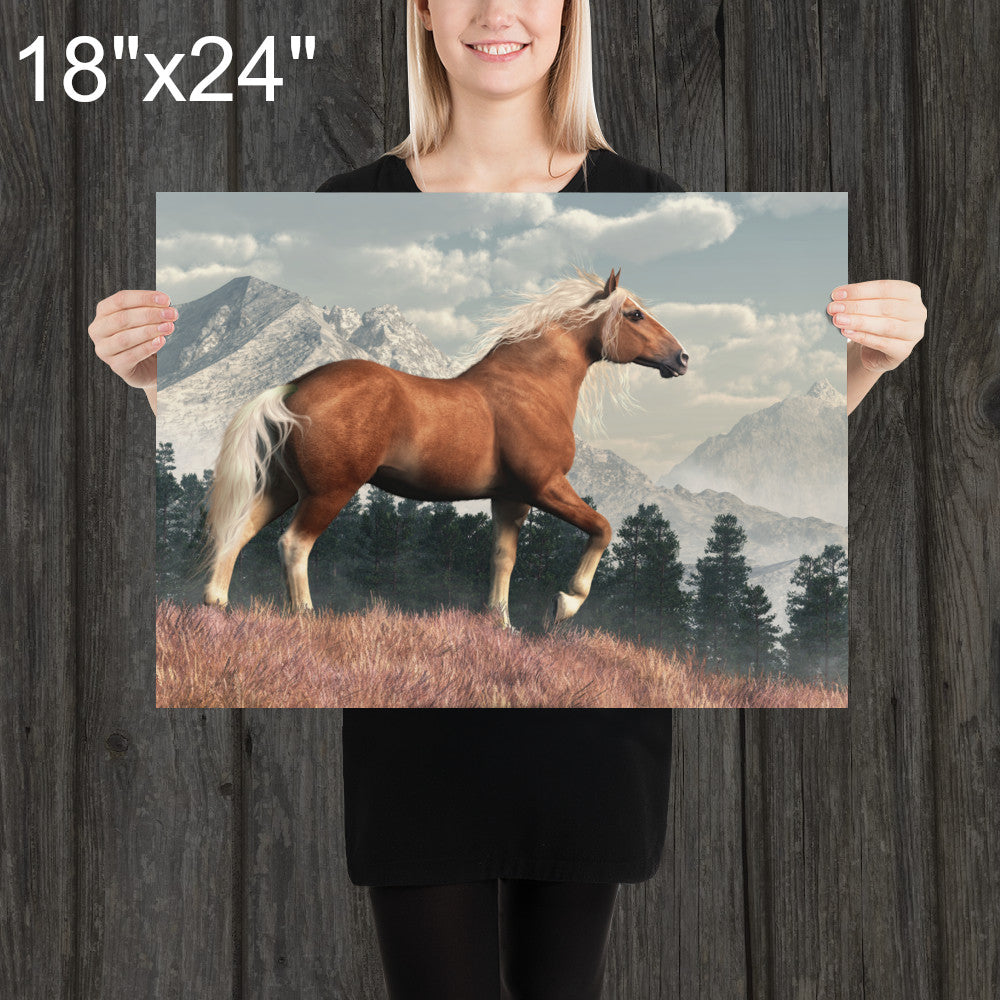 Wild Belgian Horse