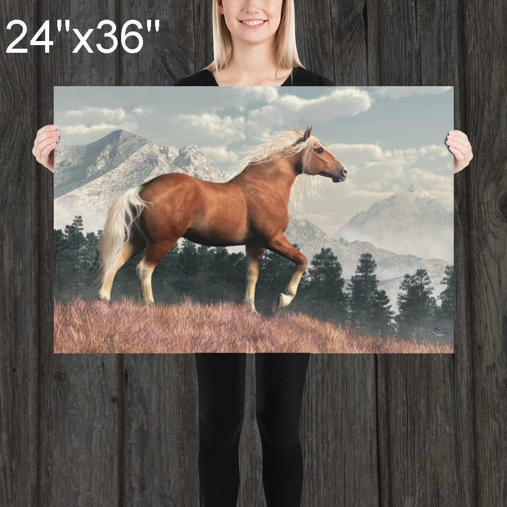 Wild Belgian Horse