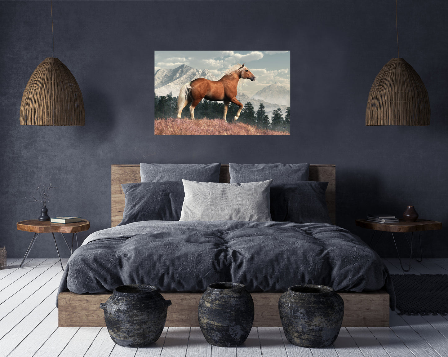 Wild Belgian Horse