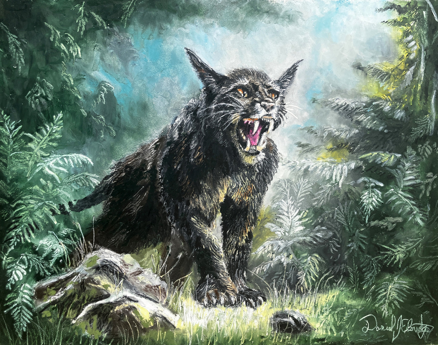 The Beast of Bladenboro Prowling a Forest