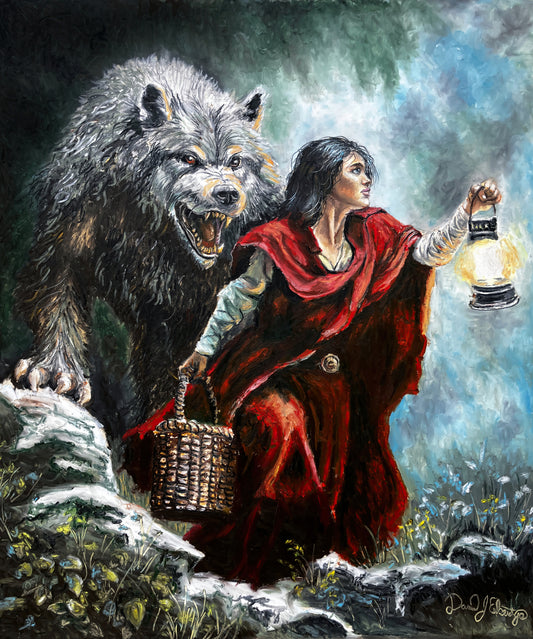 Red Riding Hood in the Dark Forest