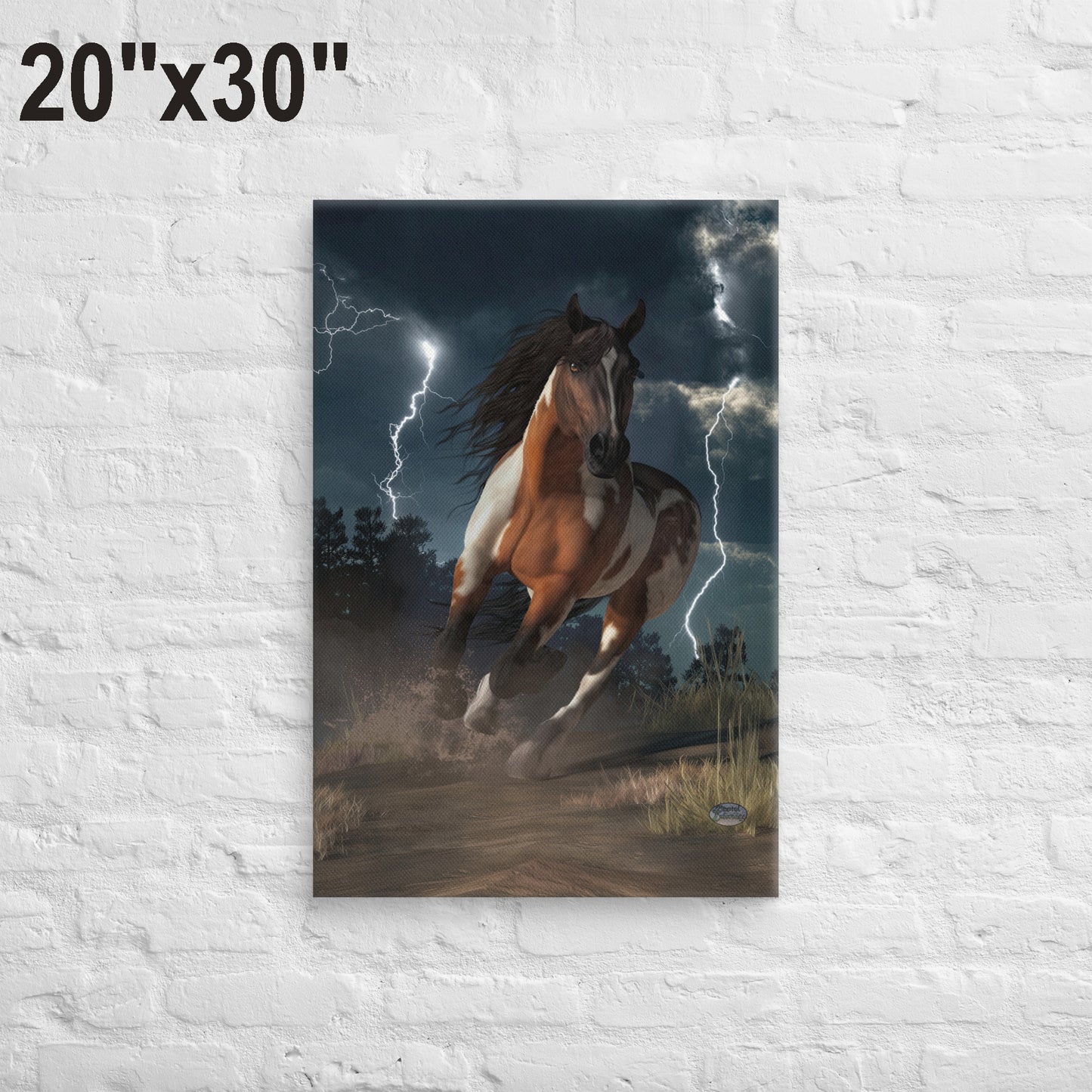 Horse Power - Canvas Print