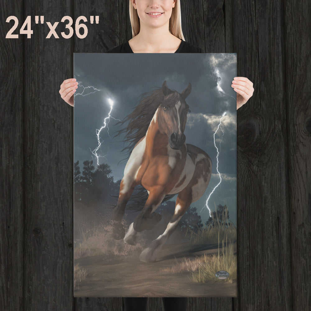 Horse Power - Canvas Print