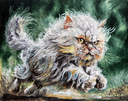Fuzzball on the Run