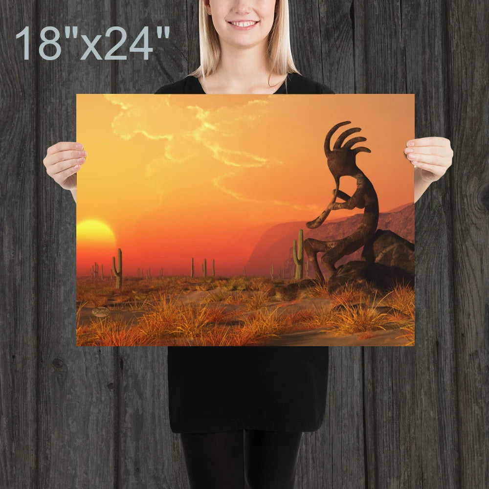 Kokopelli Sunset