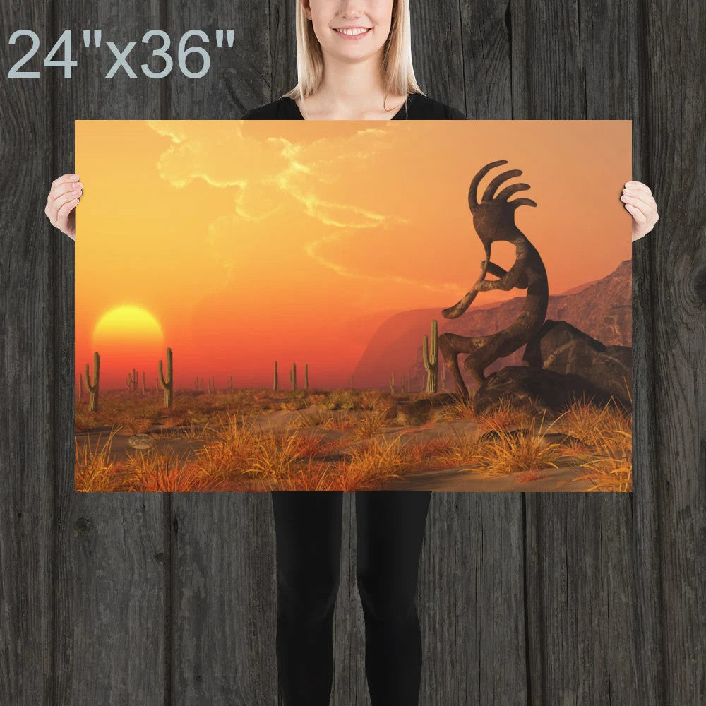 Kokopelli Sunset