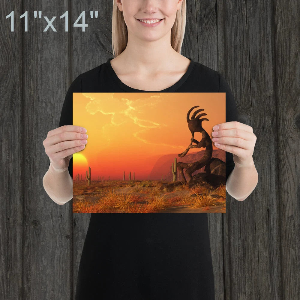 Kokopelli Sunset