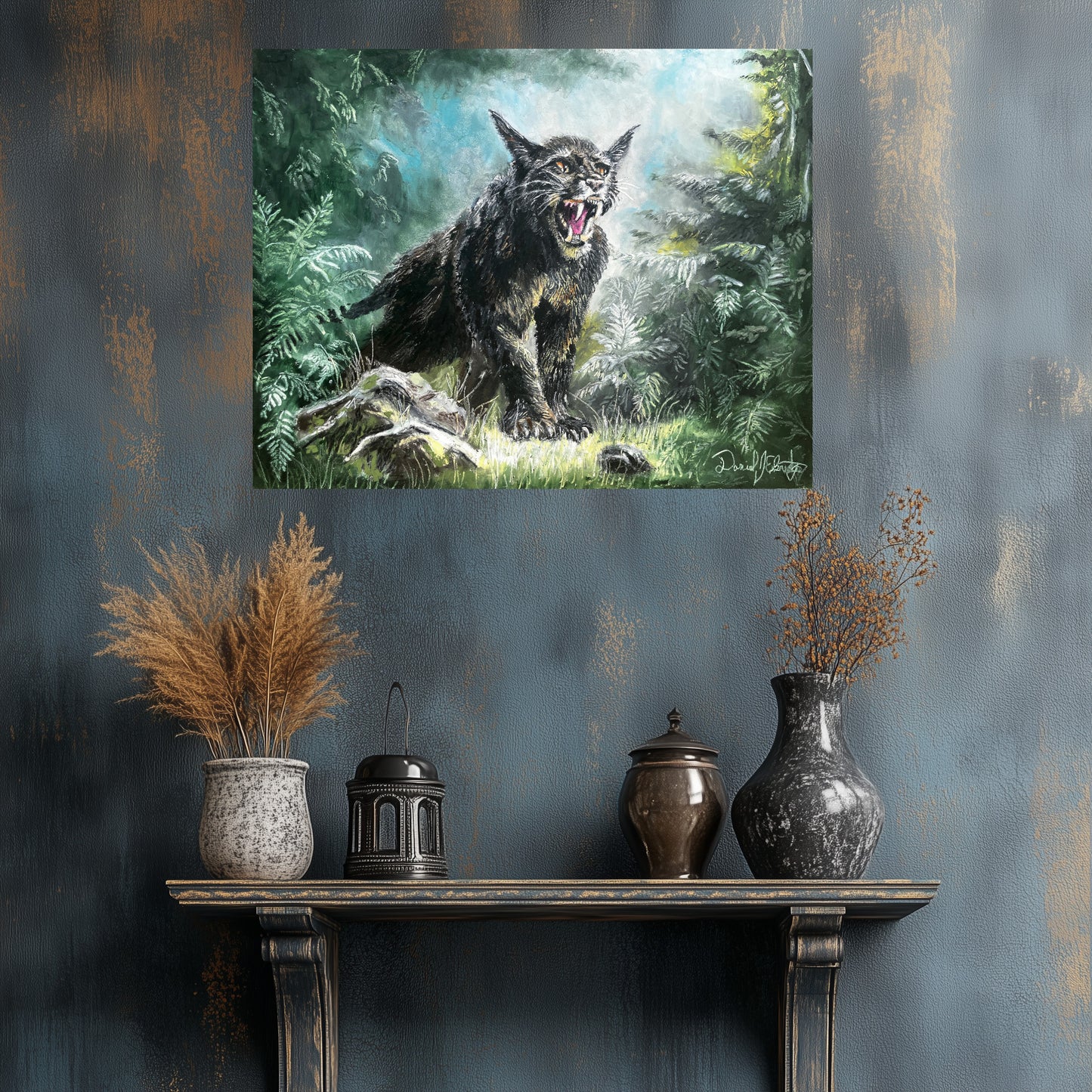 The Beast of Bladenboro Prowling a Forest