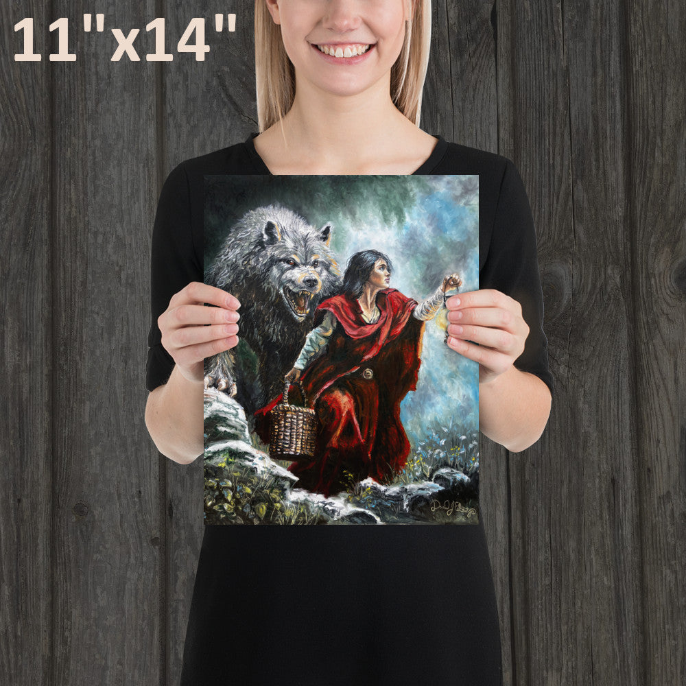 Red Riding Hood in the Dark Forest