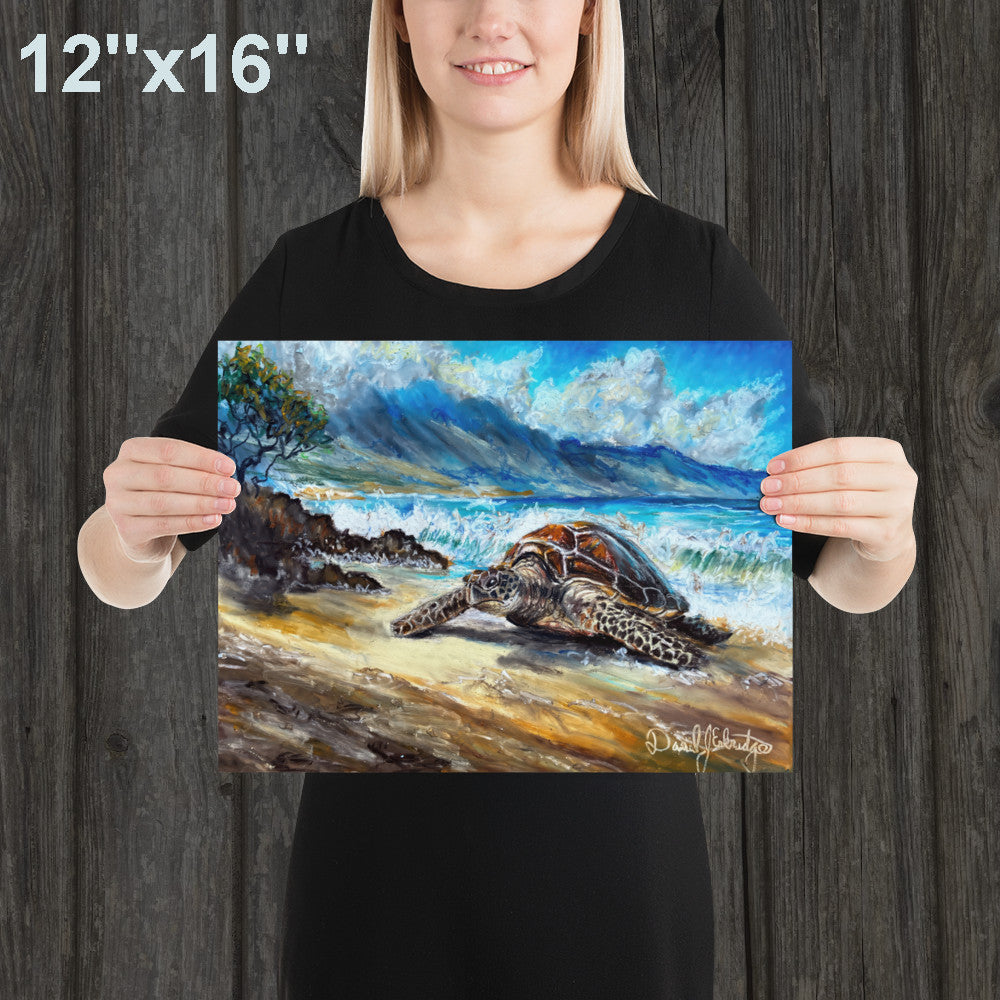 Sea Turtle on the Beach