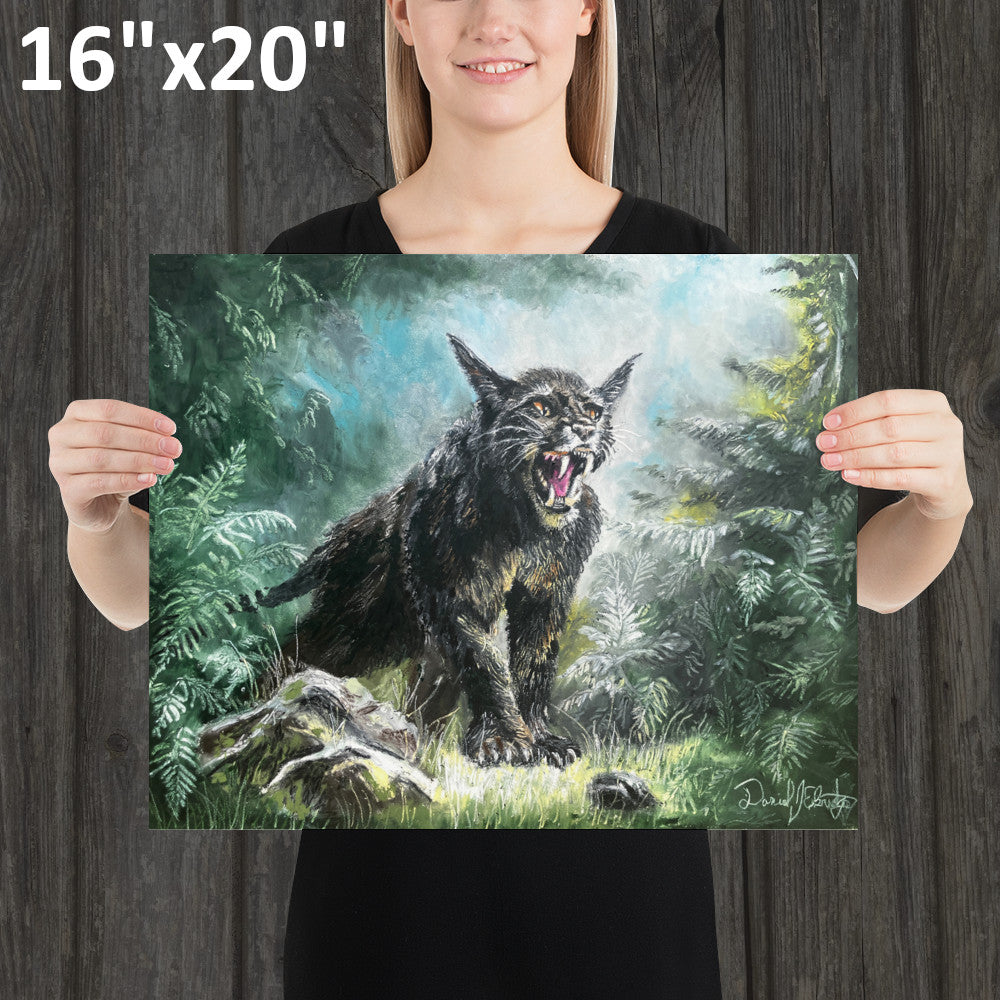 The Beast of Bladenboro Prowling a Forest