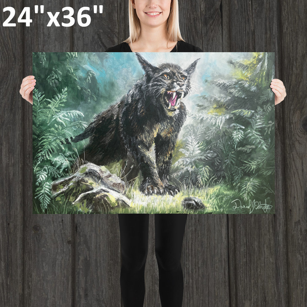 The Beast of Bladenboro Prowling a Forest
