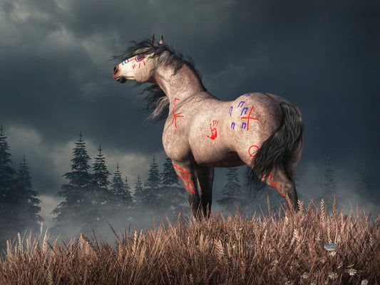 Rose Gray War Horse